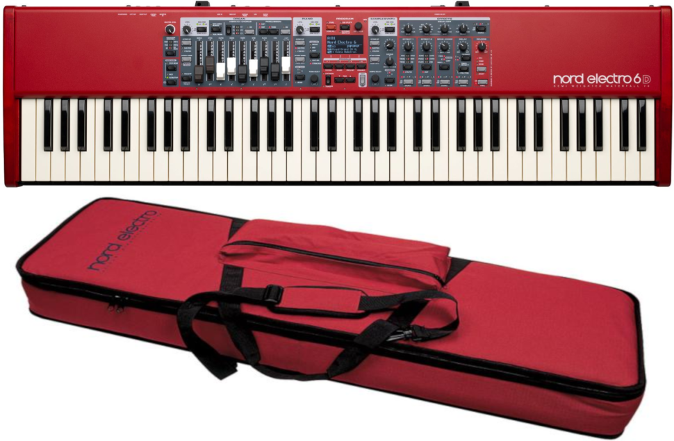 Nord Electro 6d 73 Rouge + Housse Nord Softcase2 - Toetsenbord set - Main picture