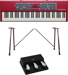 Toetsenbord set Nord PIANO 6 73 + Triple Pedal 2 + SUP POUR NORD