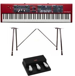 Toetsenbord set Nord Stage 4 88 + Triple Pedal 2 + SUP POUR NORD