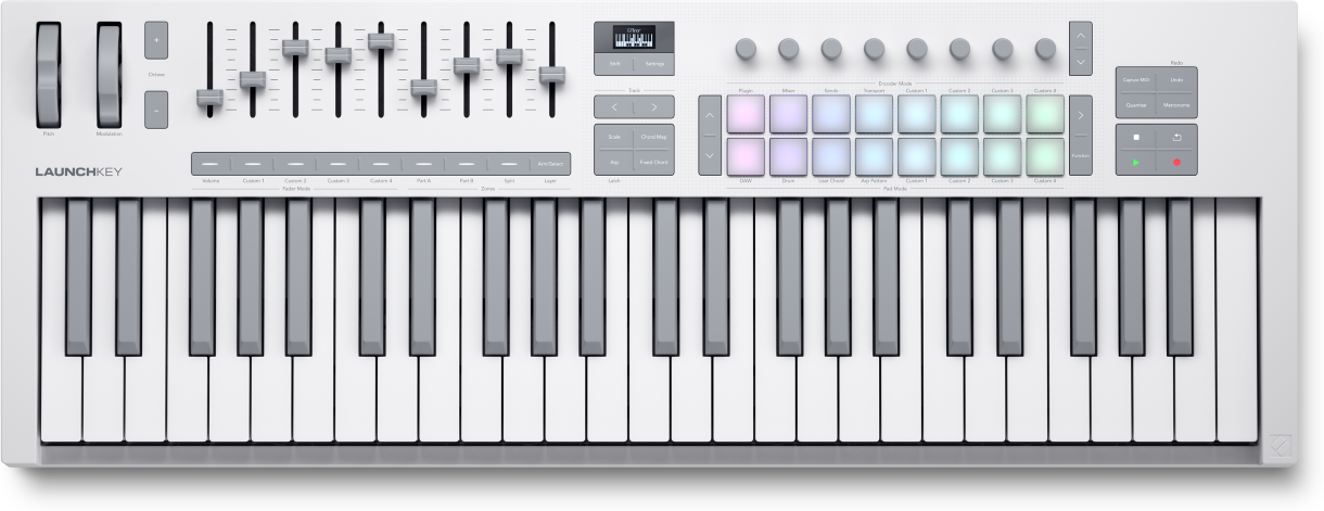 Novation Launchkey 49 White - Masterkeyboard - Main picture