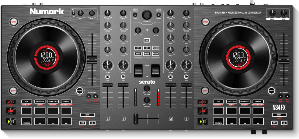 Numark Ns4 Fx - Standalone DJ Controller - Main picture