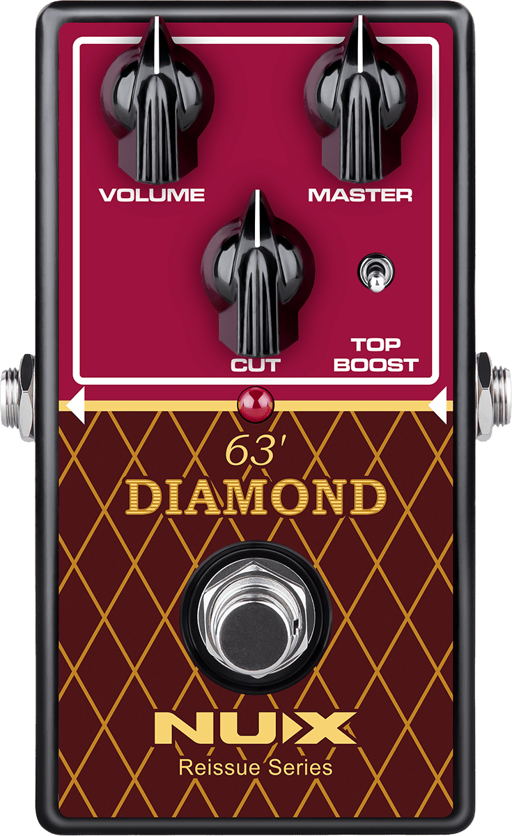Nux 63' Diamond Overdrive - Overdrive/Distortion/fuzz effectpedaal - Main picture