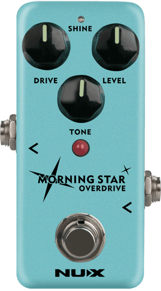 Nux Morningstar-od Mini Overdrive - Overdrive/Distortion/fuzz effectpedaal - Main picture