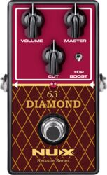 Overdrive/distortion/fuzz effectpedaal Nux                            63' Diamond Overdrive