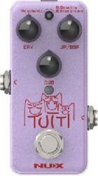 Modulation/chorus/flanger/phaser en tremolo effect pedaal Nux Tutti Octaver