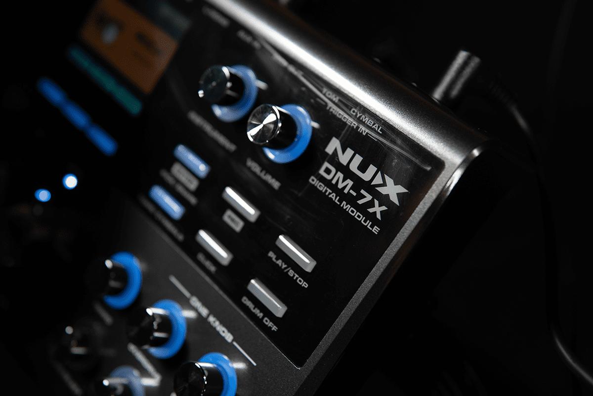 Nux Dm-7x Bundle Complet - X-hp1 + Dt90 + Vic5a + Tapis - Drum Promo Set - Variation 5