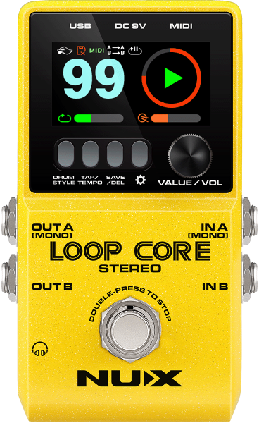 Looper effect pedaal Nux                            Loop Core Stereo