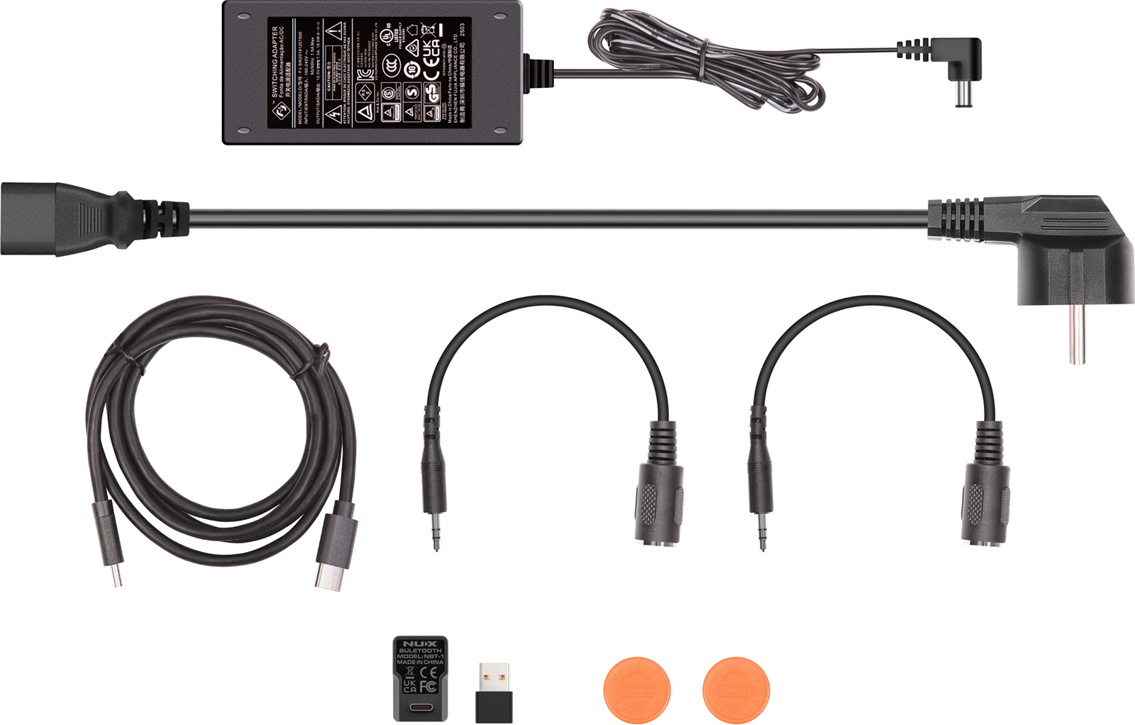 Nux Mg50 Li White Guitar & Bass - Multieffecten Pedaal voor Electrische Gitaar - Variation 2