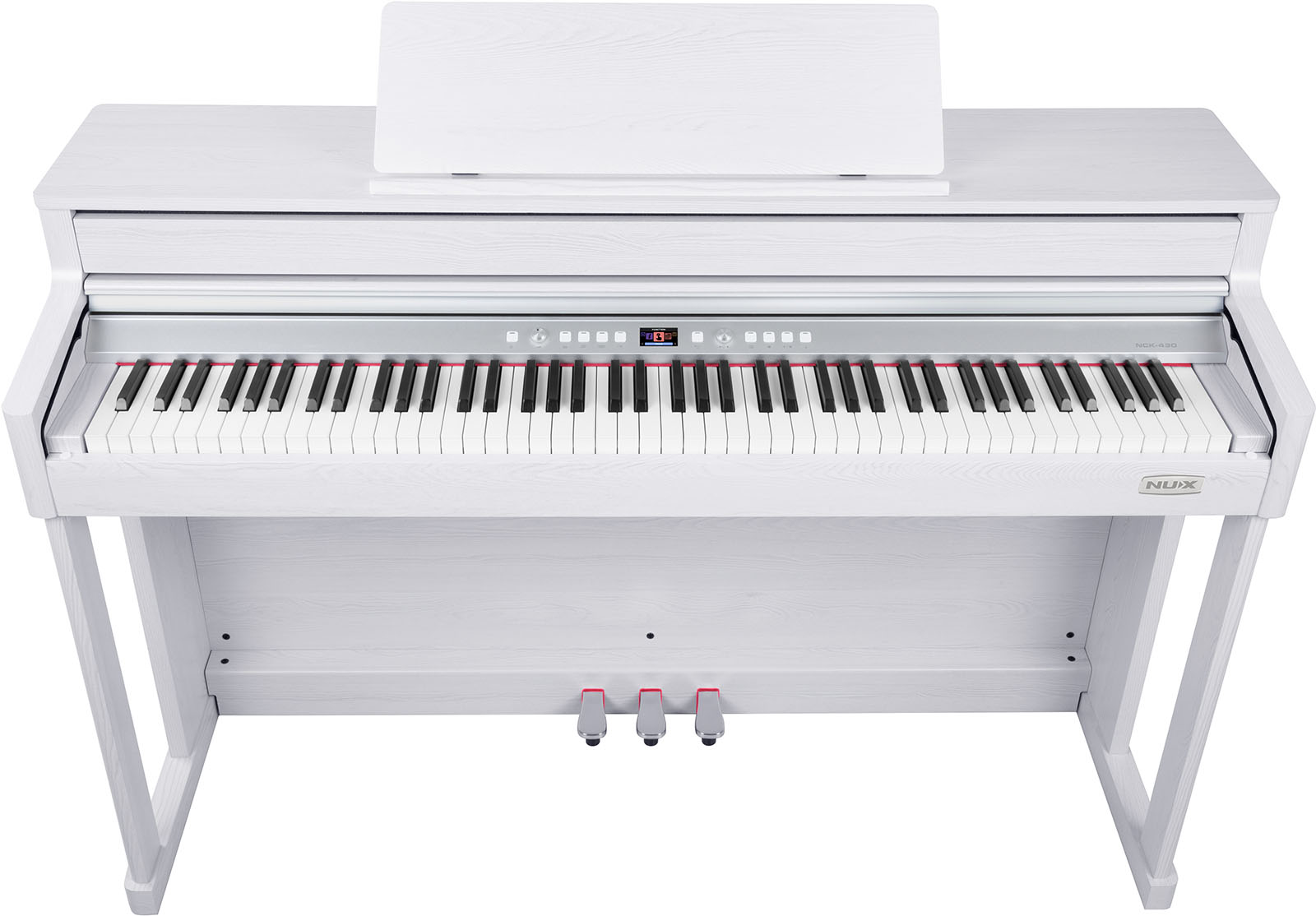 Nux Nck-430w - Blanc - Digitale piano met meubel - Variation 1