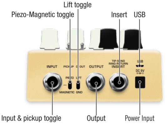 Nux Stageman Floor Nap-5 Acoustic Preamp & Di Verdugo - Akoestische voorversterker - Variation 3