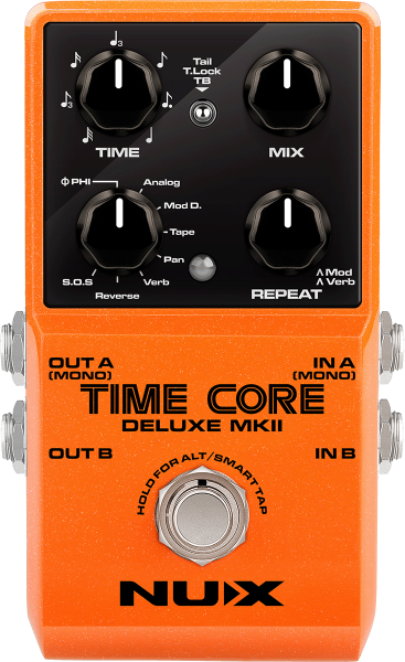 Reverb/delay/echo effect pedaal Nux                            Time Core Deluxe MK2