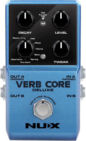 Reverb/delay/echo effect pedaal Nux                            Verb Core Deluxe MK2