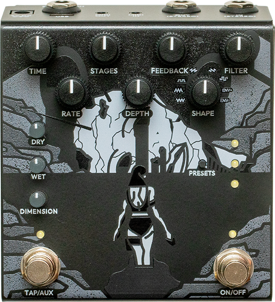 Old Blood Noise Bathing Ink - Reverb/delay/echo effect pedaal - Main picture