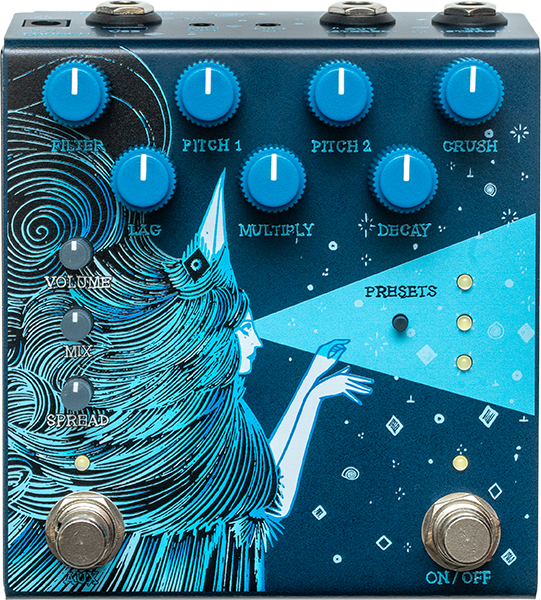 Old Blood Noise Dark Star Stereo Reverb - Reverb/delay/echo effect pedaal - Main picture