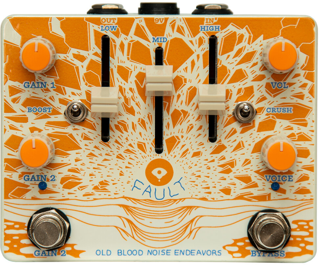 Old Blood Noise Fault Overdrive/distortion V2 - Overdrive/Distortion/fuzz effectpedaal - Main picture