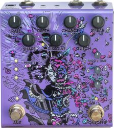 Modulation/chorus/flanger/phaser en tremolo effect pedaal Old blood noise Parting Purple
