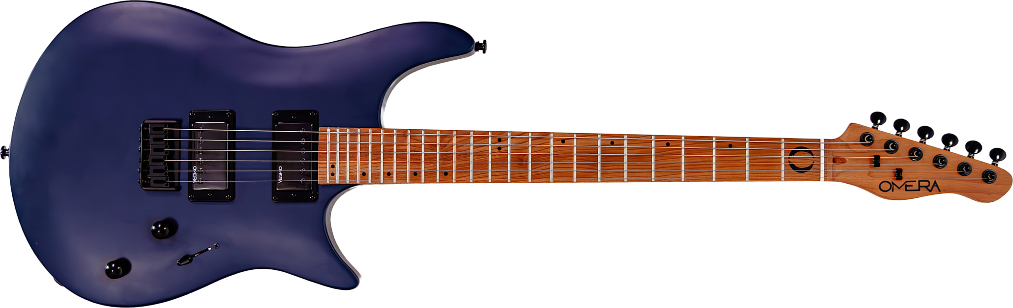 Omera Guitars Lucy 2h Ht Mn - Abyssal Blue - Elektrische gitaar in Strat vorm - Main picture