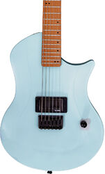 Single cut gitaar  Omera guitars Lesly - Blue iceberg
