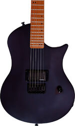 Single cut gitaar  Omera guitars Lesly - Black hole