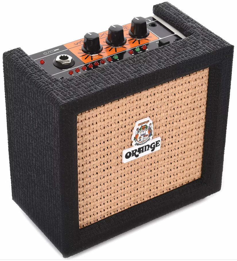 Orange Crush Mini 3w Black - Elektrische gitaar mini versterker - Main picture