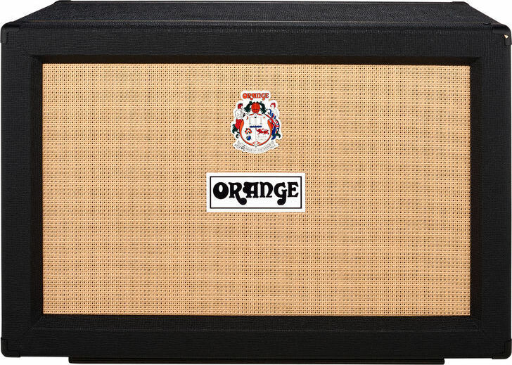 Orange Ppc212 Cab 2x12 Celestion Vintage 30 120w Black - Elektrische gitaar speakerkast - Main picture