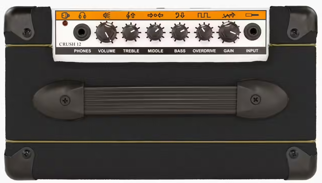 Orange Crush 12w 1x6 Black - Combo voor elektrische gitaar - Variation 2