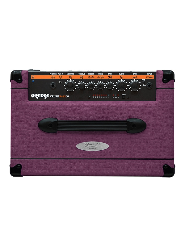 Orange Glenn Hughes Crush Bass 50 Signature 50w 1x12 Deep Purple - Combo voor basses - Variation 4