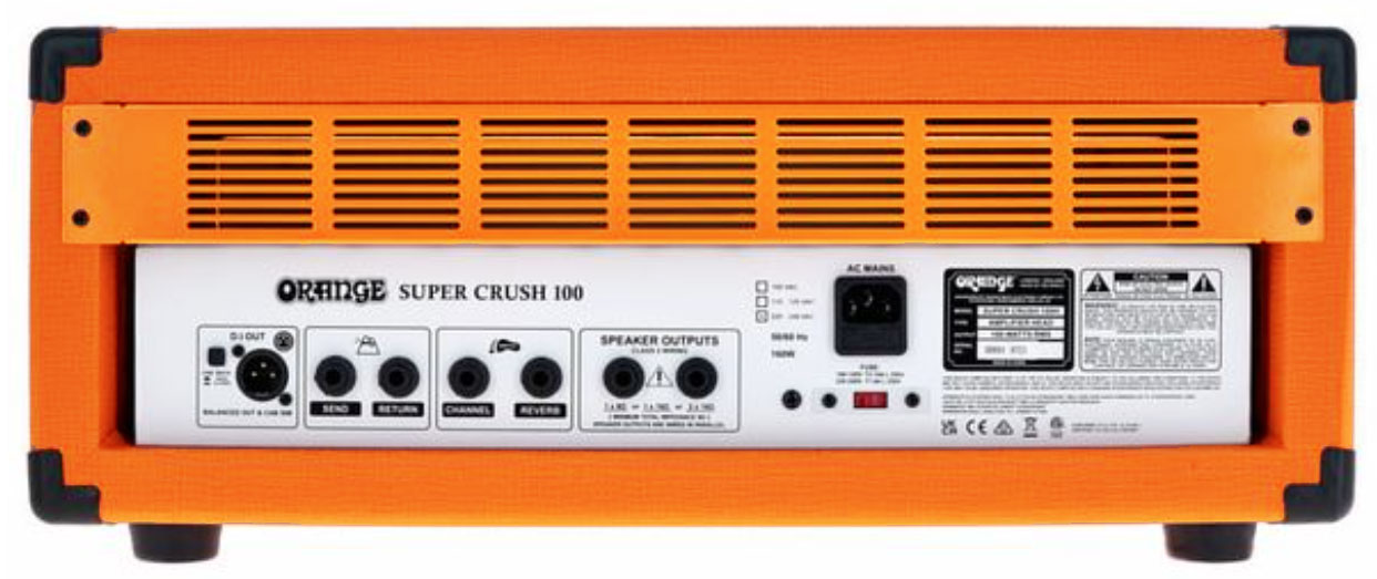 Orange Super Crush 100 Head 100w Orange - Gitaarversterker top - Variation 1