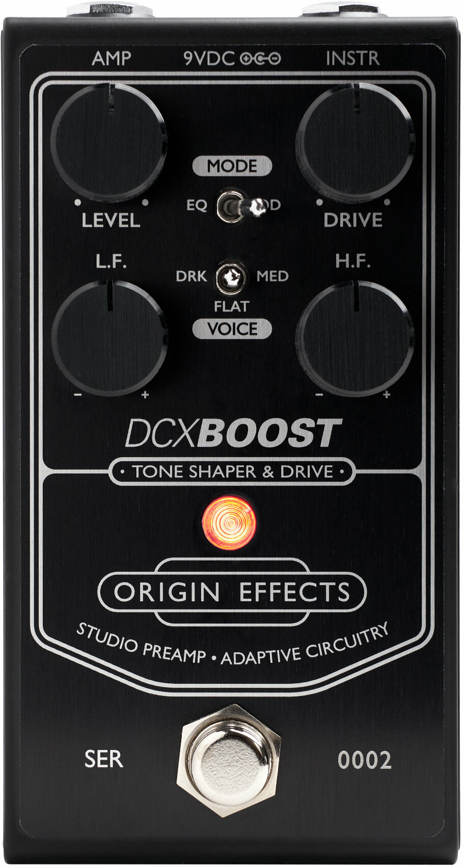 Origin Effects Dcx Bass Black Edition - Compressor/sustain/noise gate effectpedaal - Main picture