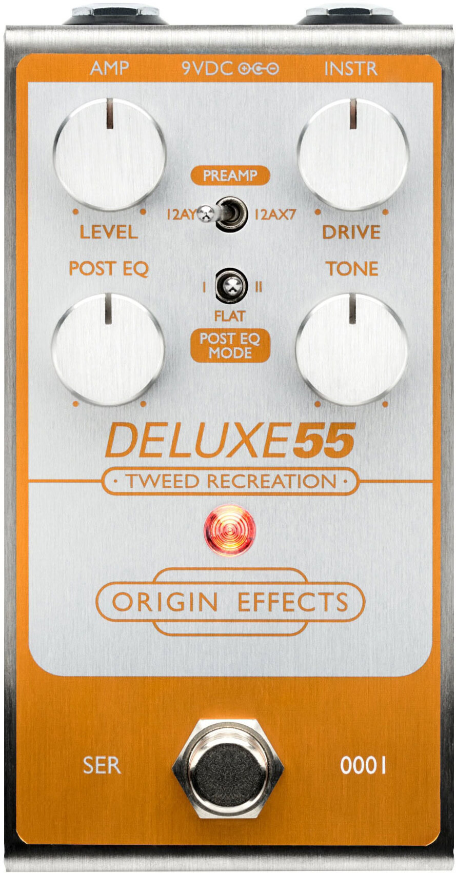 Origin Effects Deluxe 55 Tweed Recreation - Overdrive/Distortion/fuzz effectpedaal - Main picture