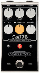 Compressor/sustain/noise gate effect pedaal Origin effects Cali76 Stacked Compressor - Black