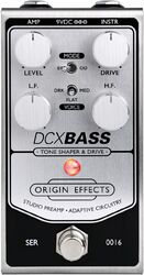 Compressor/sustain/noise gate effectpedaal Origin effects DCX Bass