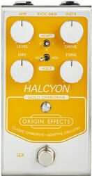 Overdrive/distortion/fuzz effectpedaal Origin effects Halcyon Gold Overdrive