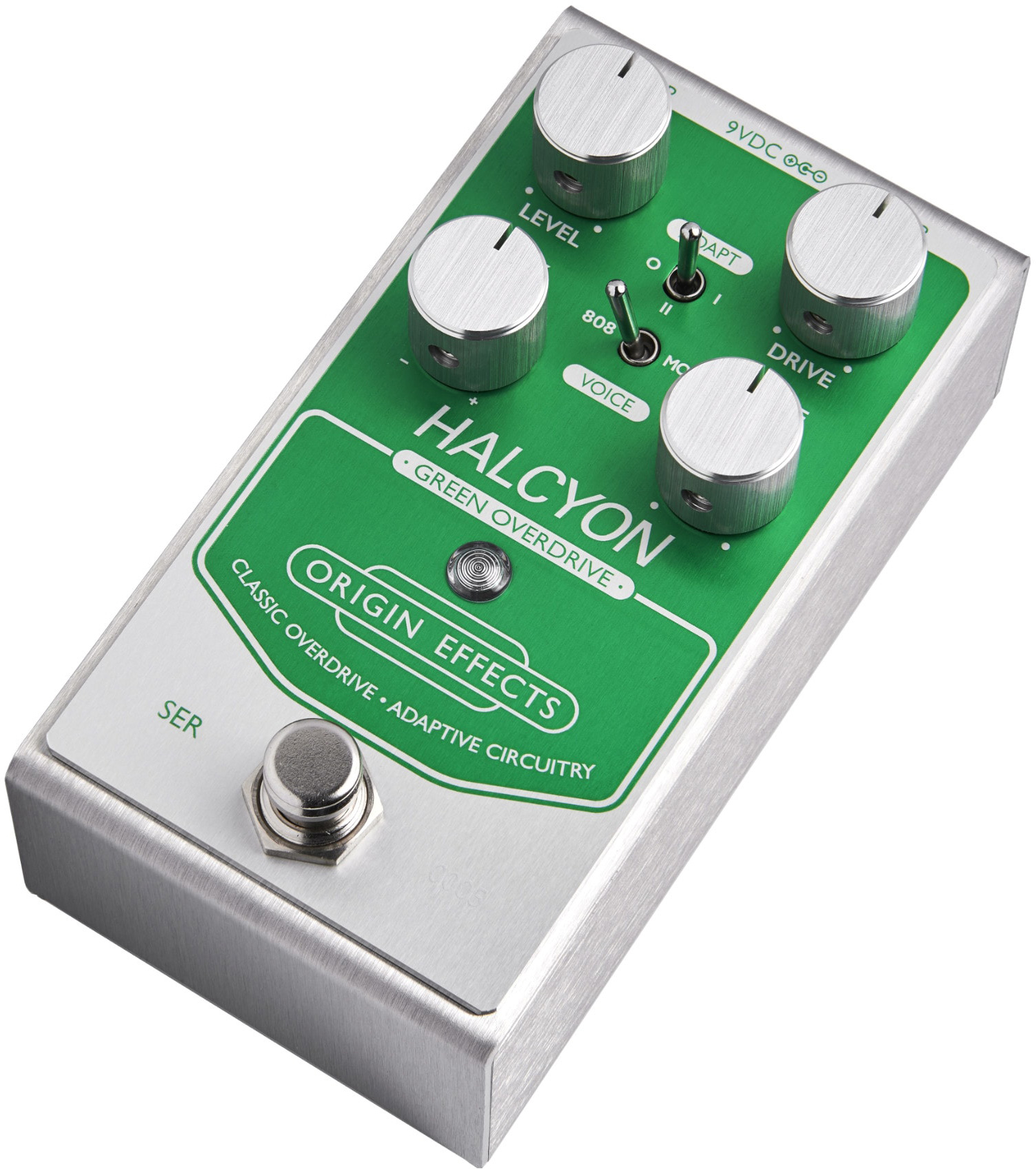 Origin Effects Halcyon Green Overdrive - Overdrive/Distortion/fuzz effectpedaal - Variation 1