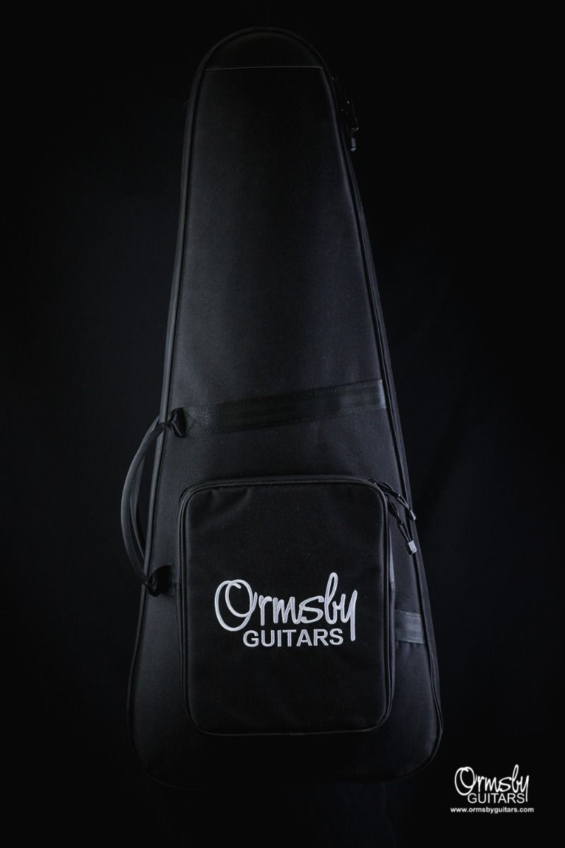Ormsby Goliath Headless Gtr 6c Multiscale 2h Ht Eb - Tuxedo Black - Elektrische gitaar in Str-vorm - Variation 3