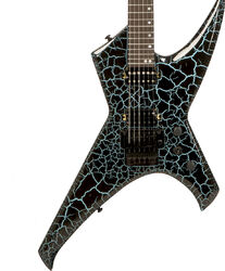 Metalen elektrische gitaar Ormsby Metal X 6 - Azure crackle