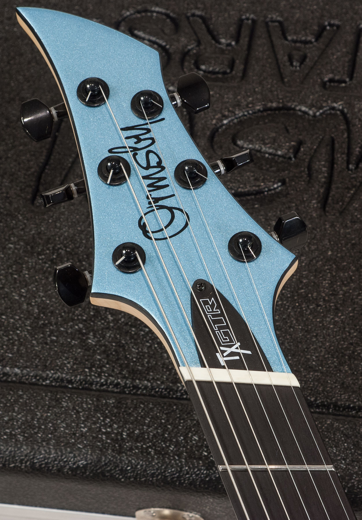 Ormsby Tx Gtr 6 Hs Ht Eb - Azure Blue - Multi-scale gitaar - Variation 4