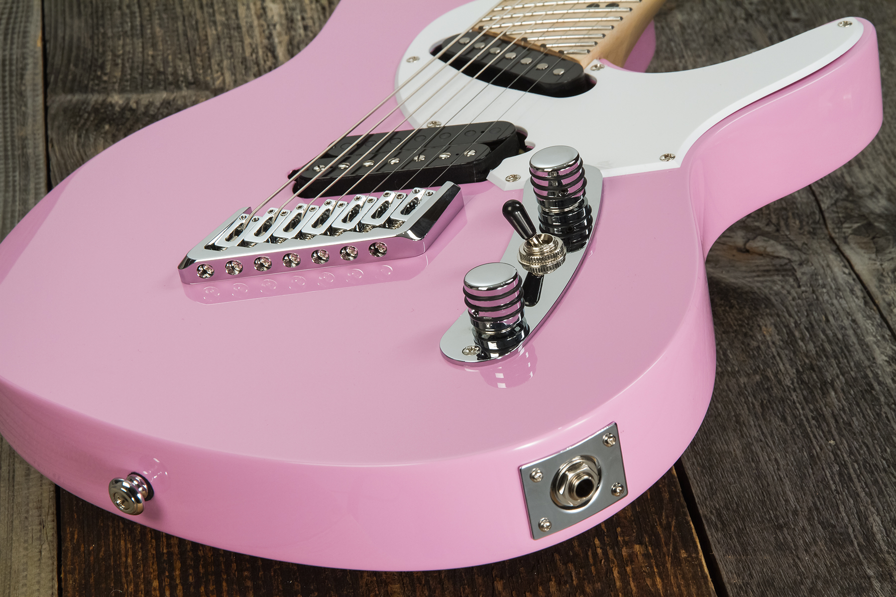 Ormsby Tx Gtr Vintage 7c Multiscale Hs Ht Mn - Shell Pink - Multi-scale gitaar - Variation 4