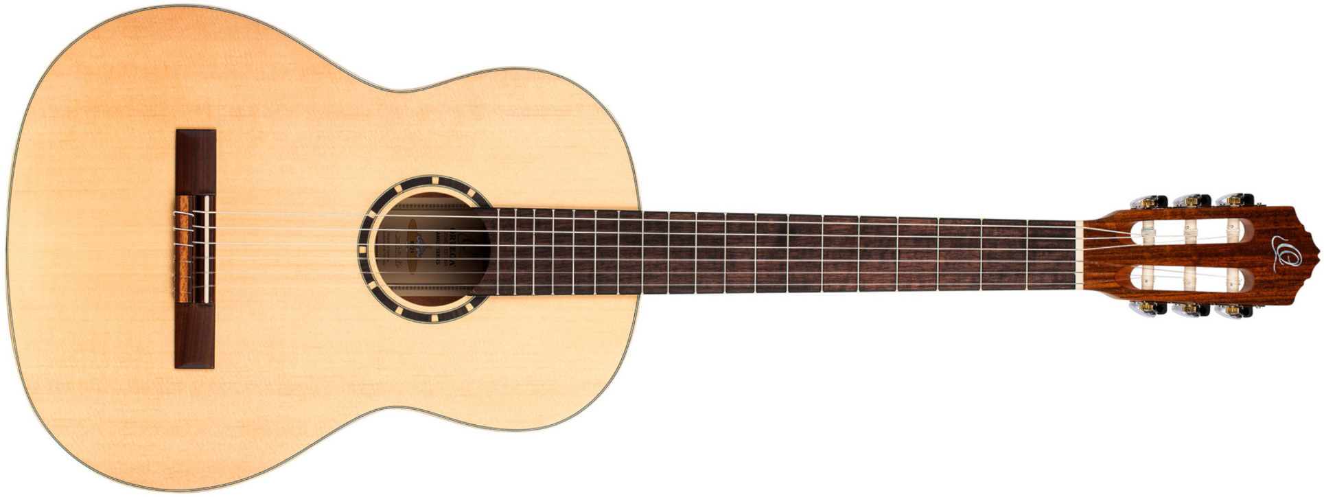 Ortega R121 52mm Epicea Acajou So + Housse - Natural - Klassieke gitaar 4/4 - Main picture