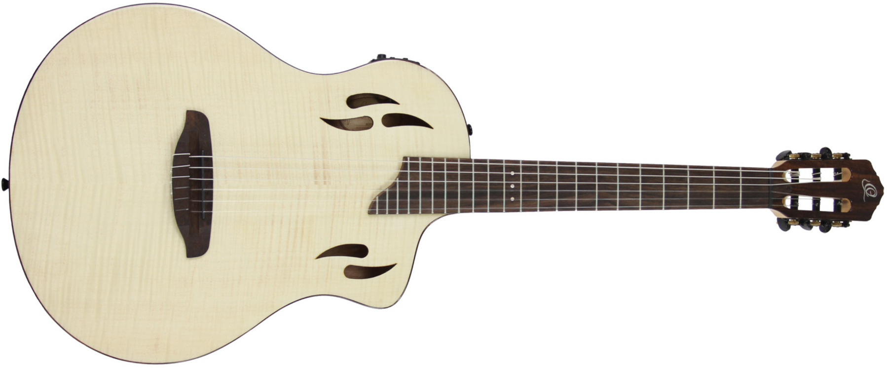 Ortega Tourplayer Deluxe Lau - Natural - Klassieke gitaar 4/4 - Main picture