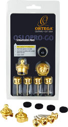 Straplock knop Ortega Set Straplock Pro Gold