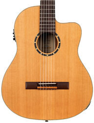 Klassieke gitaar 4/4 Ortega RCE131 52mm - natural