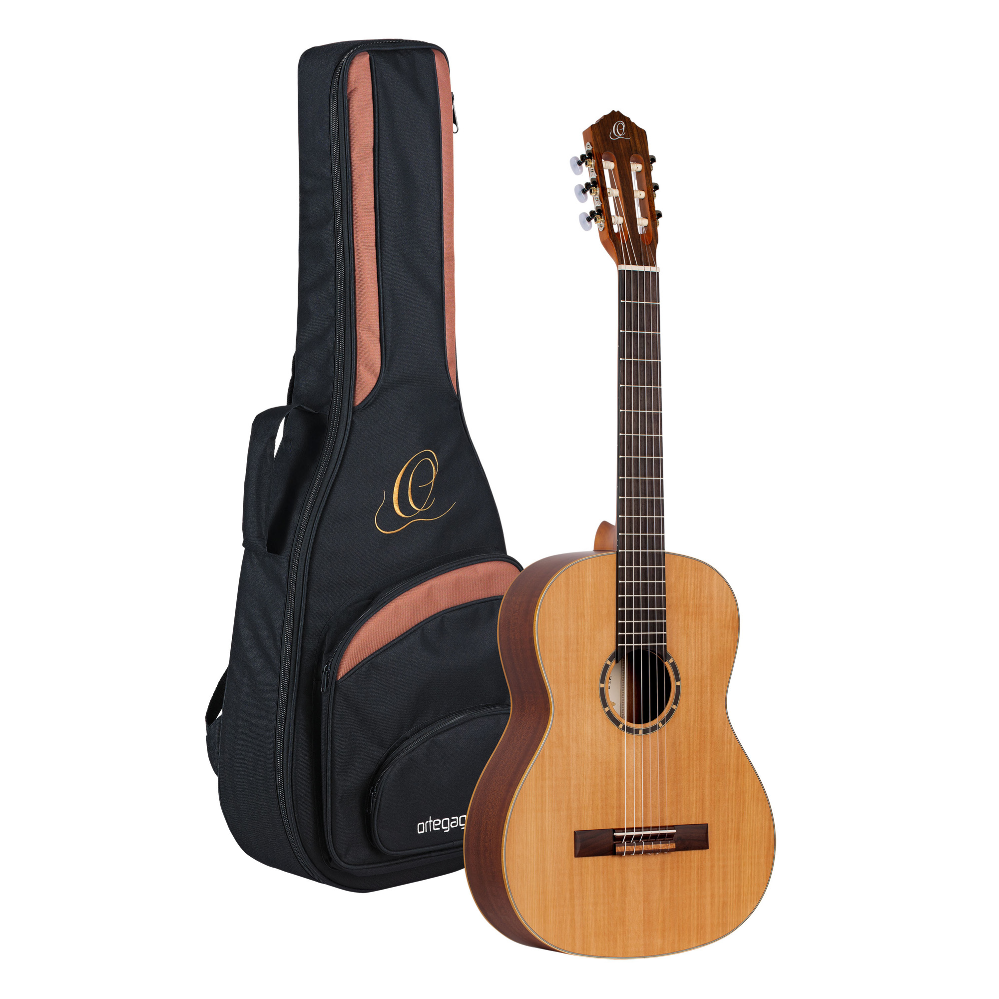 Ortega R122 52mm Cedre Acajou So + Housse - Natural - Klassieke gitaar 4/4 - Variation 3