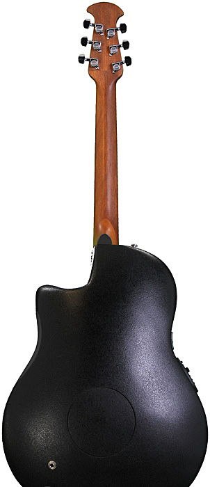 Ovation Ce44-5 Celebrity Elite Mid Cutaway Noir - Black - Elektro-akoestische gitaar - Variation 2