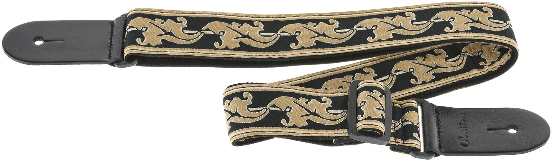 Ovation Sangle Guitare Signature Nylon Retro Gold - Gitaarriem - Main picture