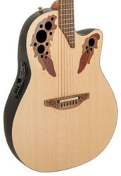Folk gitaar Ovation 1768-4S-G Elite Pro Series USA - Natural