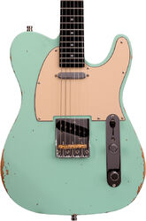 Televorm elektrische gitaar Patina guitars PT-6 SFG R - Seafoam Green