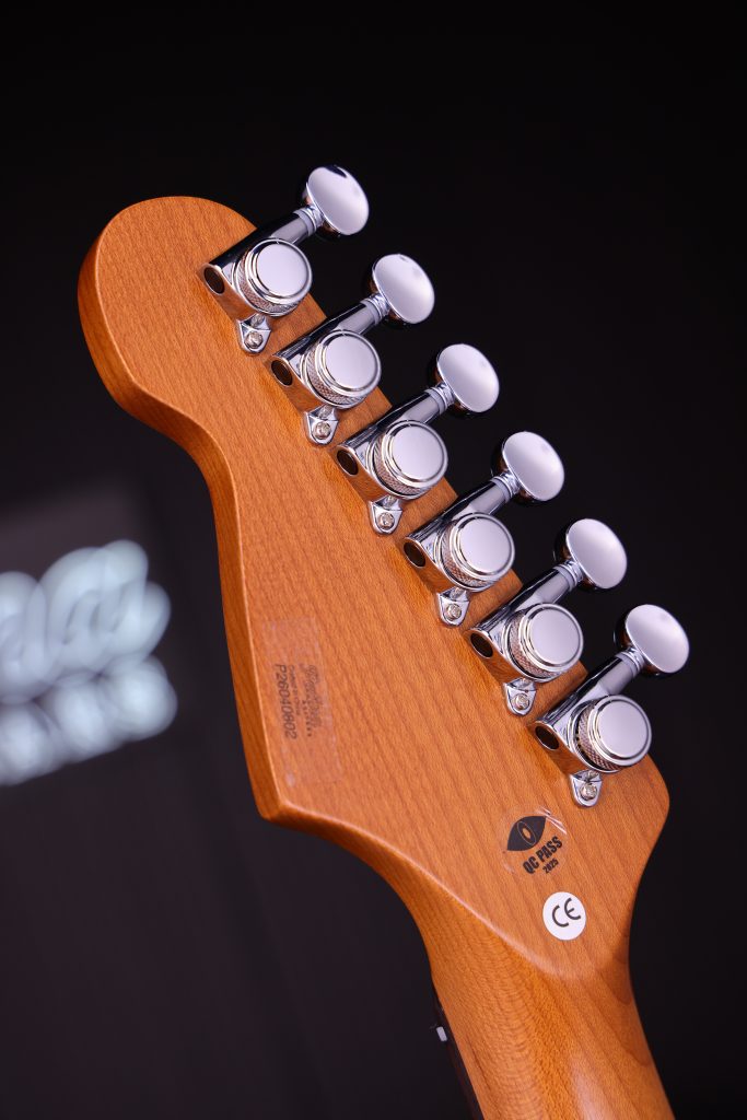 Patina Guitars Ps4 Ow Hss Trem Rw - Olympic White - Elektrische gitaar in Strat vorm - Variation 4