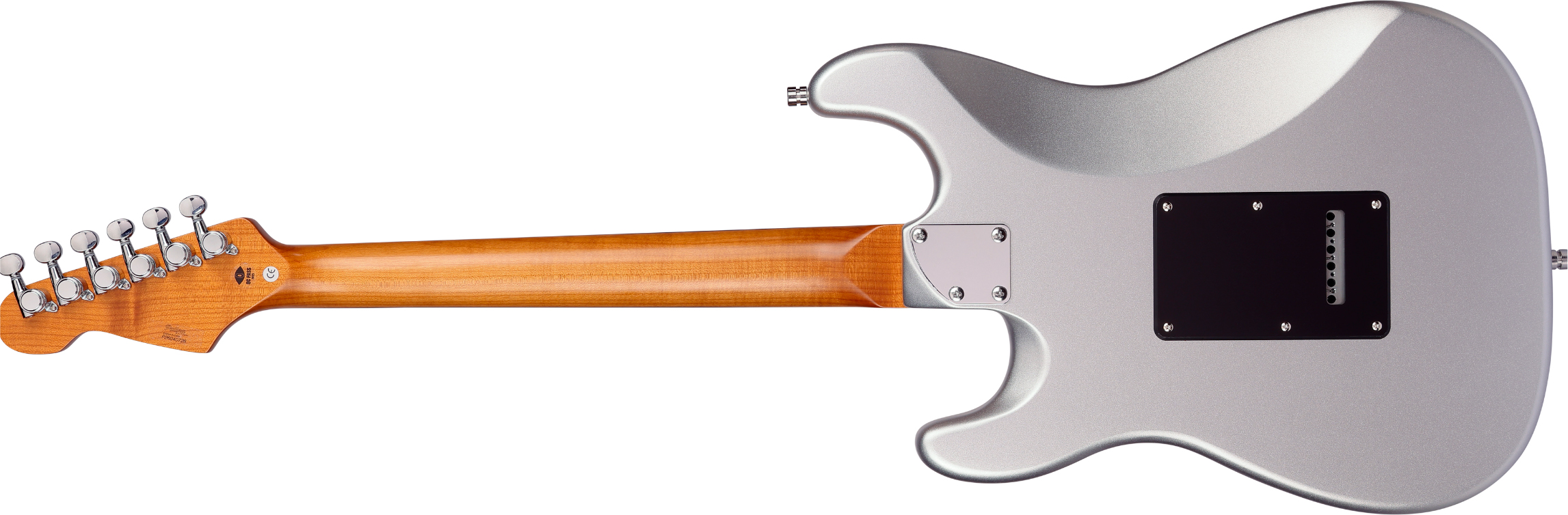 Patina Guitars Ps4 Sv Hss Trem Rw - Silver - Elektrische gitaar in Strat vorm - Variation 1