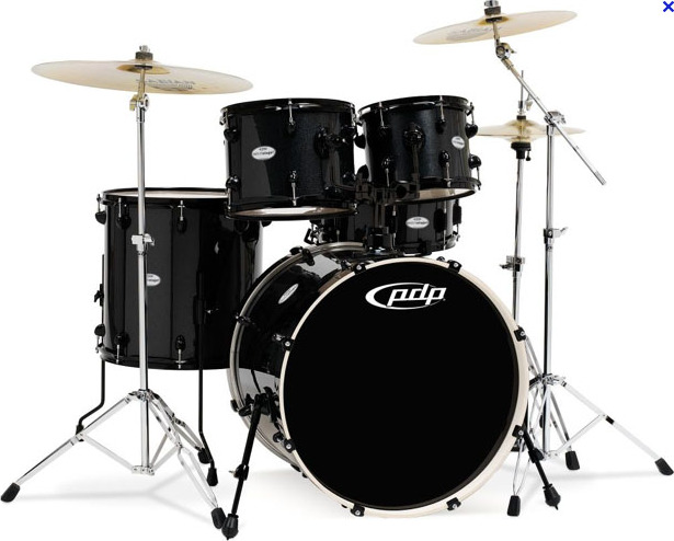 Pdp Pd-802600 Mainstage Stage 22 - 5 FÛts - Black Metallic - Stage drumstel - Main picture